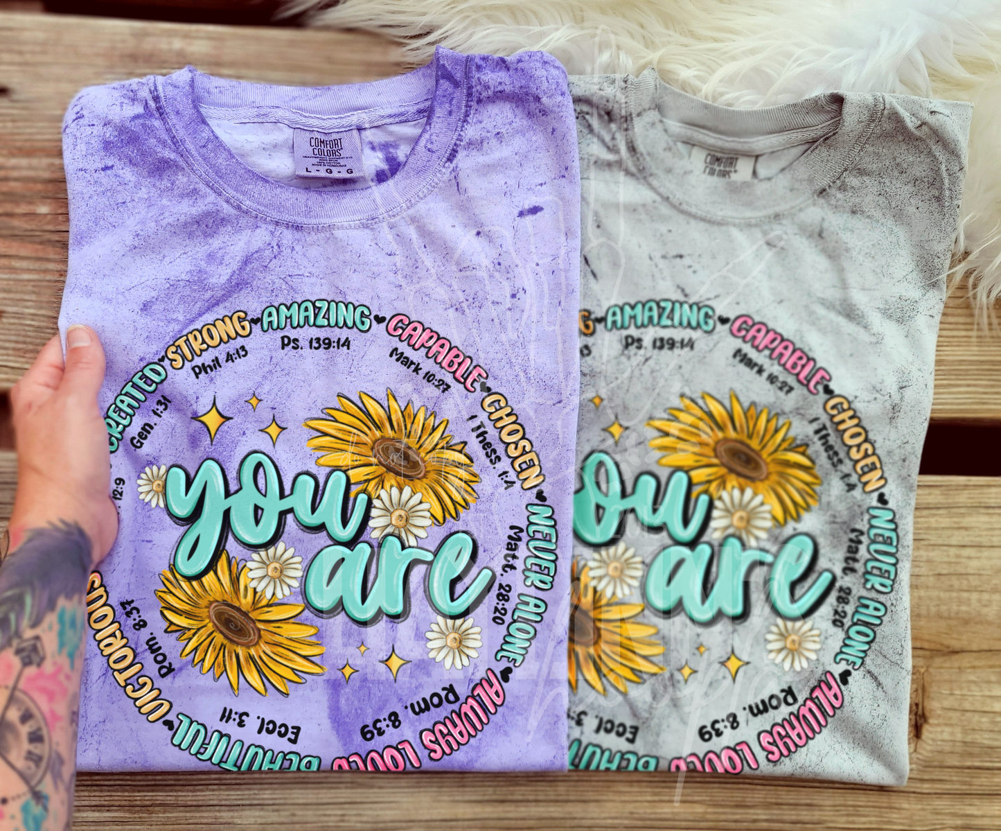 You Are {bible verse} Tee