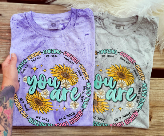 You Are {bible verse} Tee