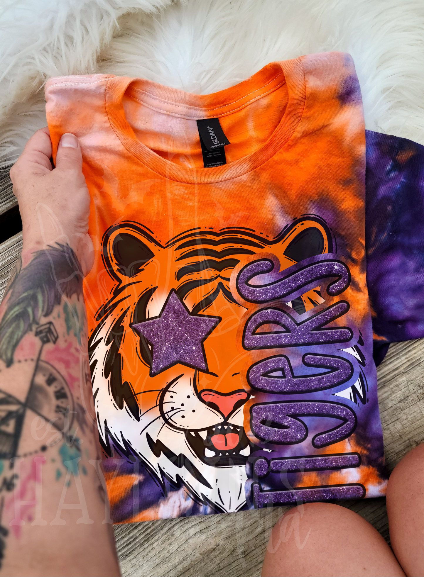 Preppy Clemson Tigers Tee