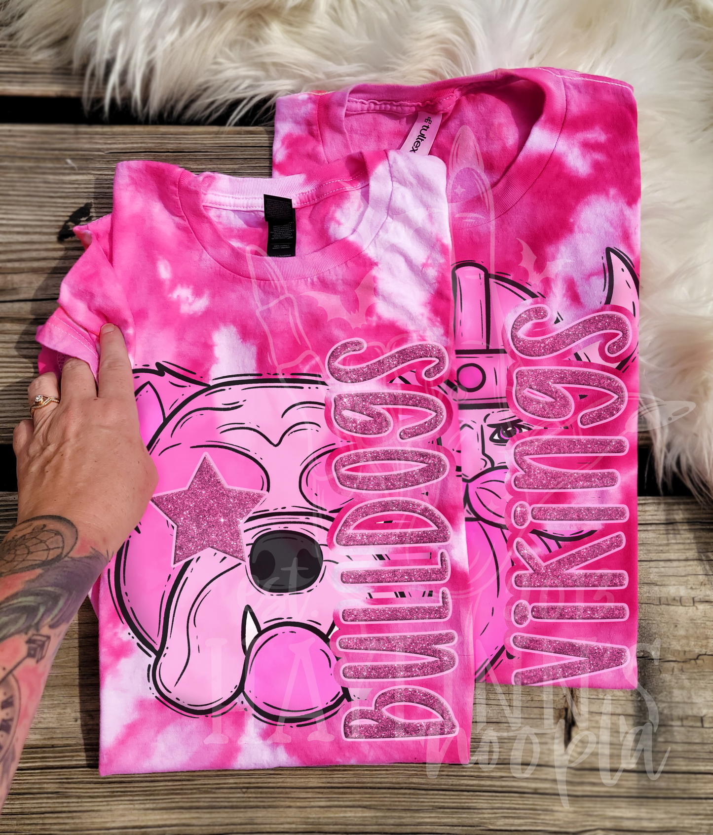 Preppy PINK OUT Mascot Tee