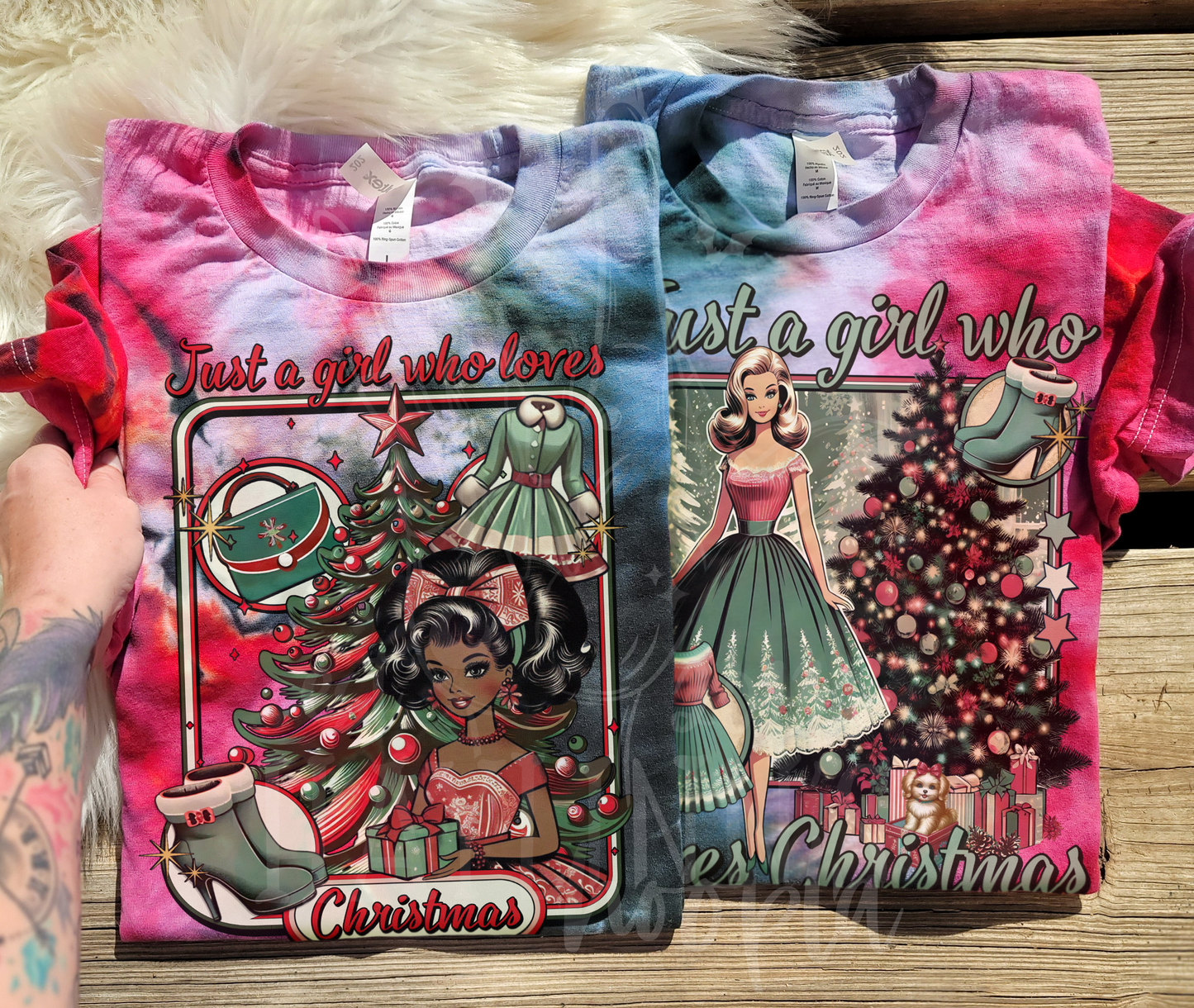 Just a Girl Who Loves Christmas Tee