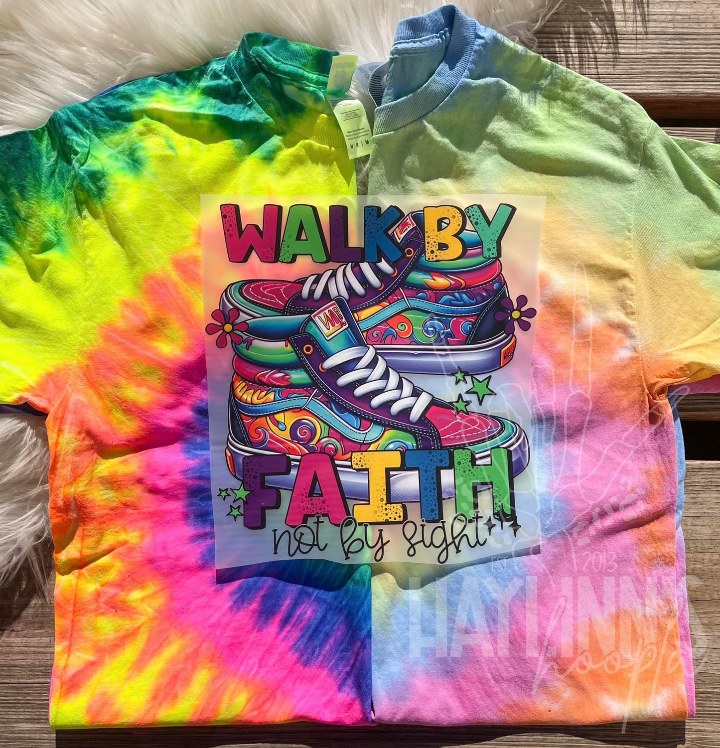 Walk By Faith {not by sight} Tee