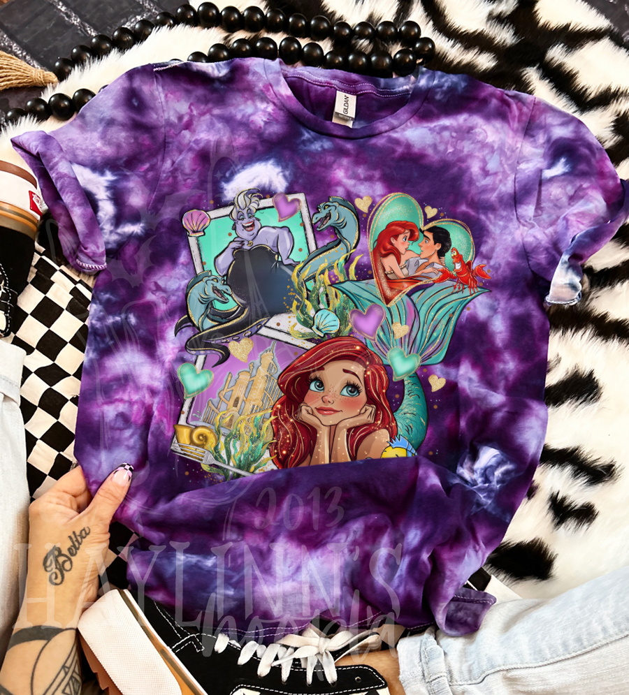 The Little Mermaid Polaroid Tee