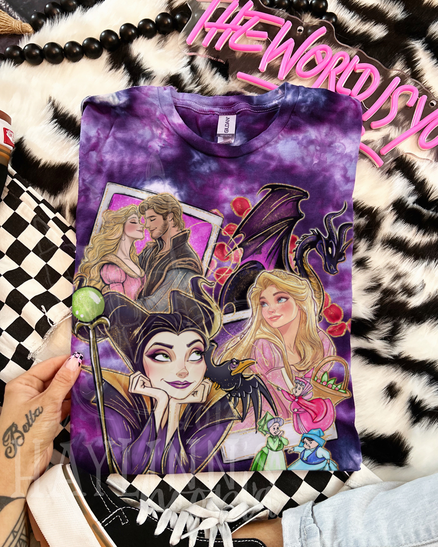 Maleficent [Sleeping Beauty] Polaroid Tee