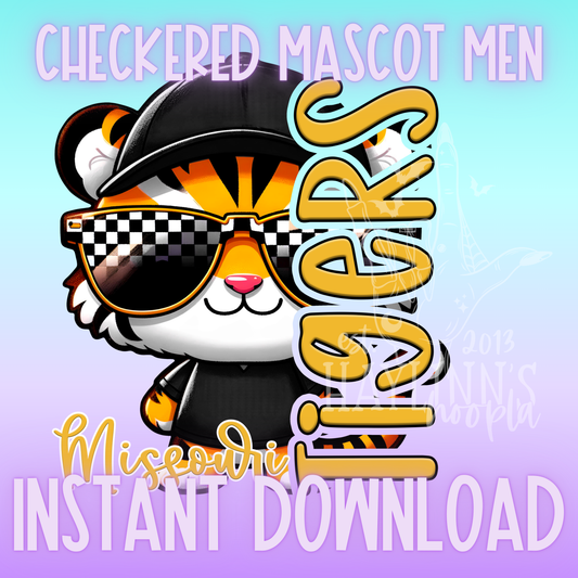 Missouri Mascot Man DIGITAL DESIGN