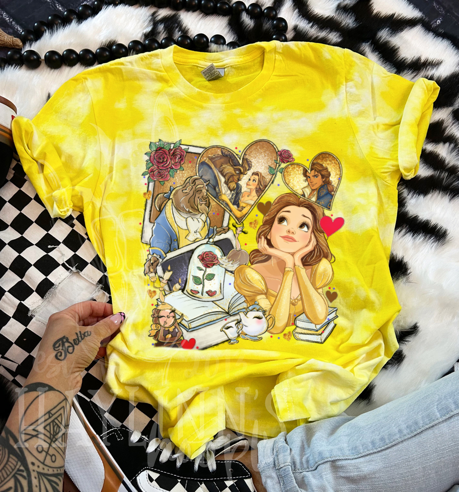 Beauty and the Beast Polaroid Tee