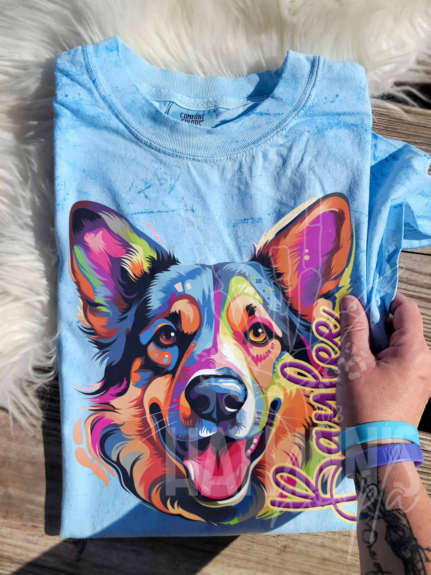 Neon Personalized Dog {80 DIFFERENT BREEDS} Tee