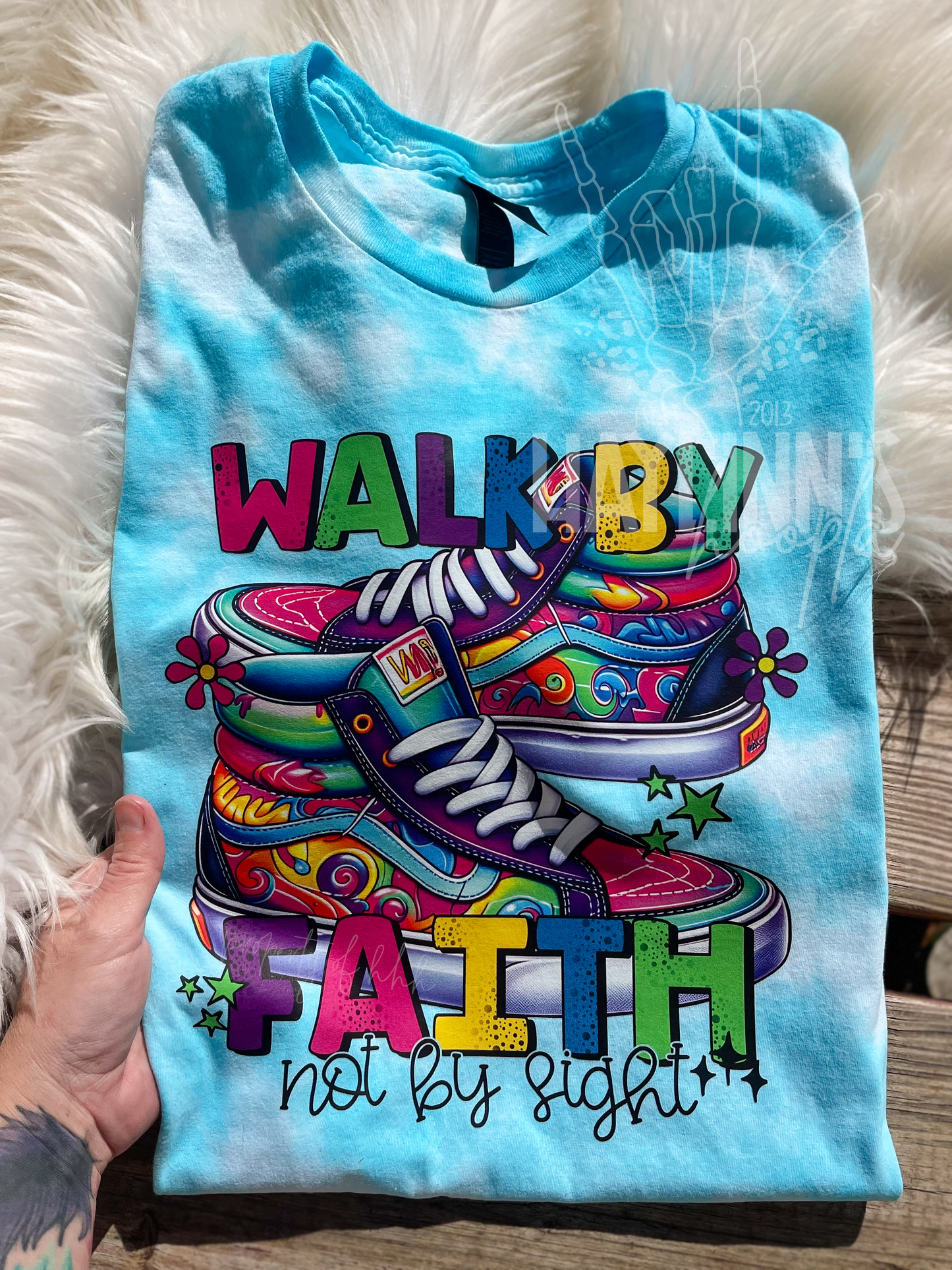 Walk By Faith {not by sight} Tee