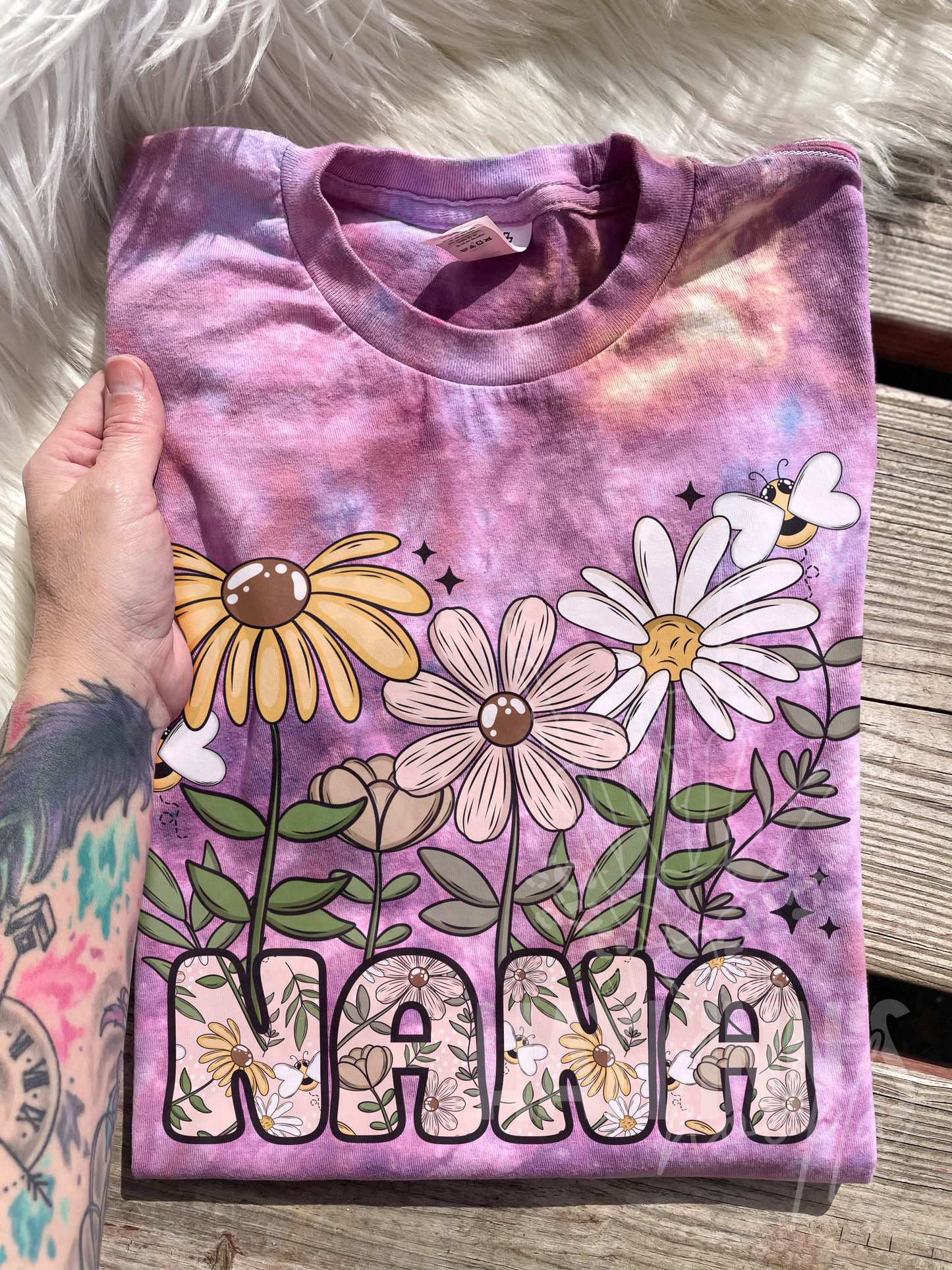 Mama {and other names} Floral Tee