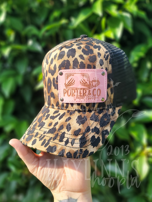 Personalize Your Own Leopard Hat