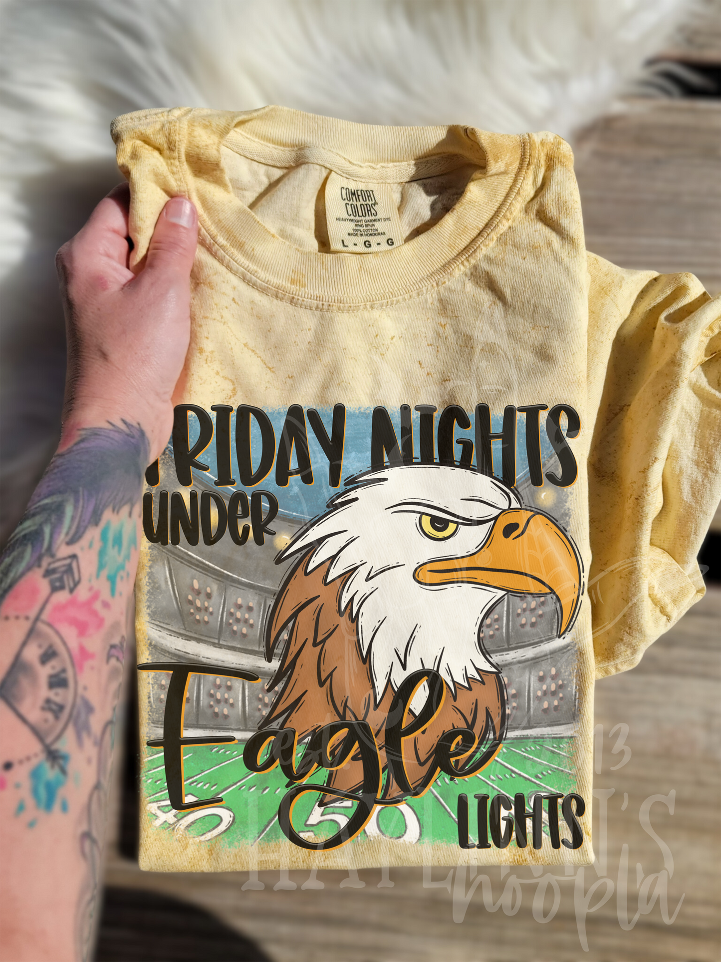 Friday Nights Under [custom] Lights Tee