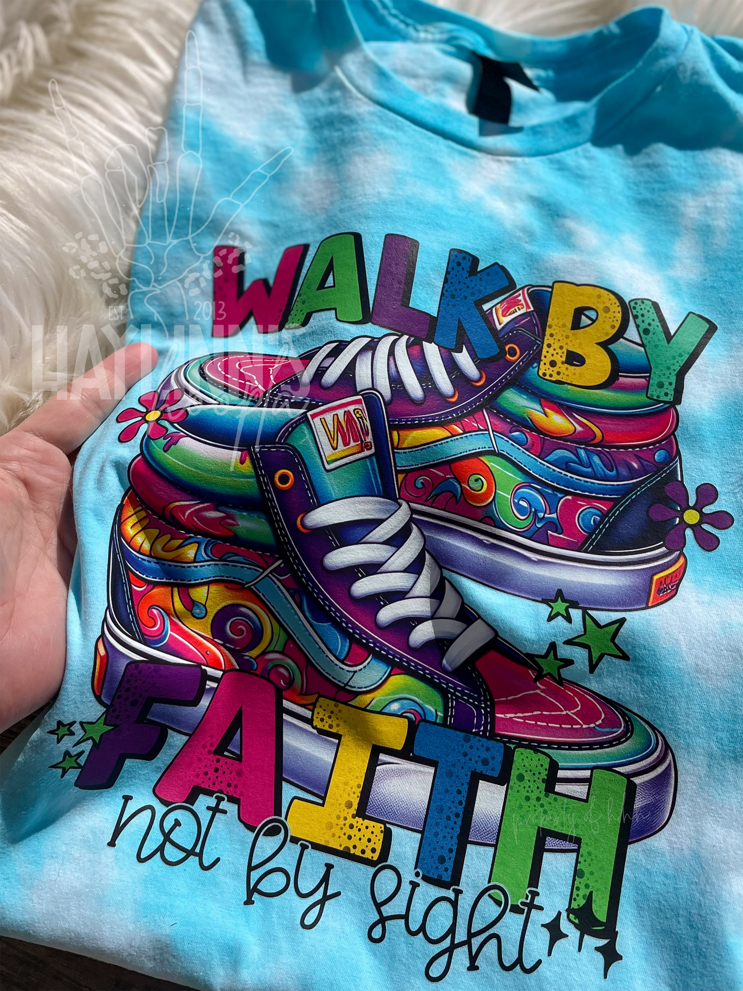 Walk By Faith {not by sight} Tee