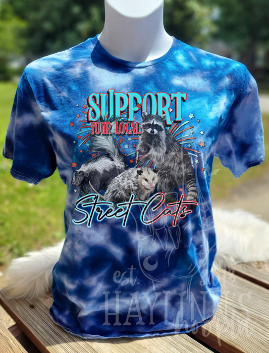 Support Your Local Street Cats Tee