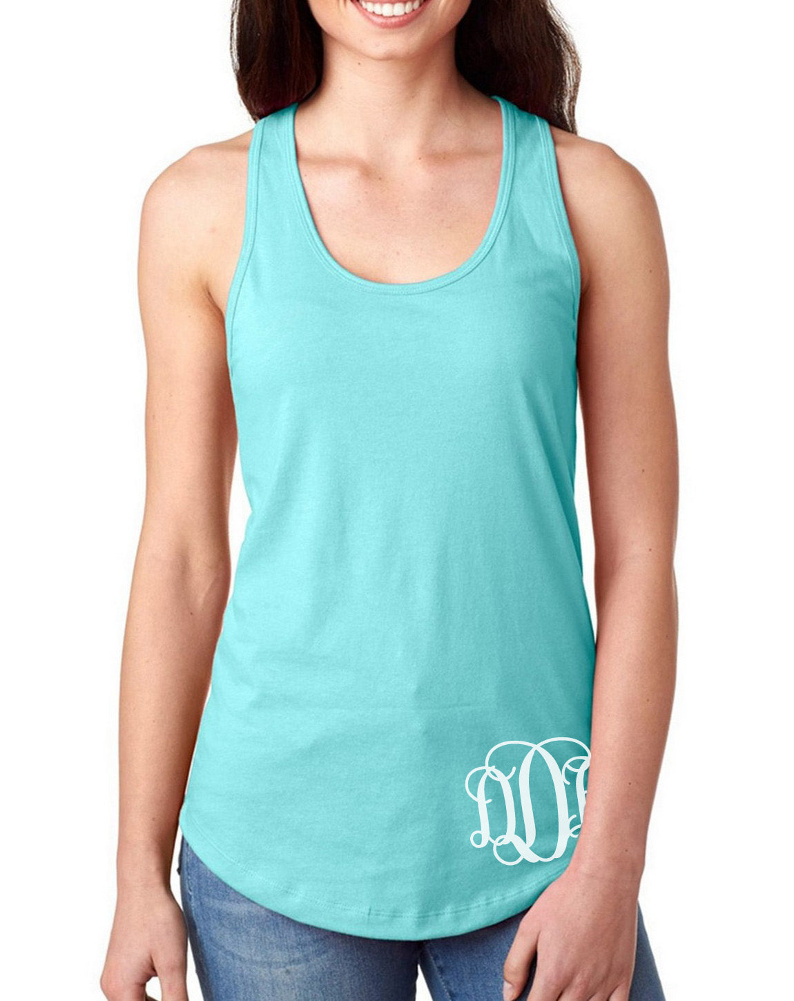 Next Level Fitted Tanks (Blank OR Monogrammed)