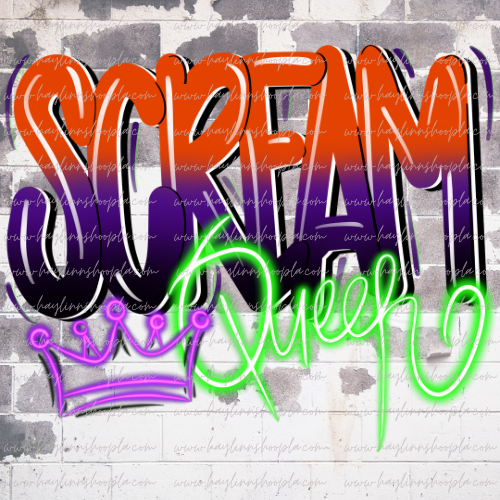 Scream Queen (with Crown)